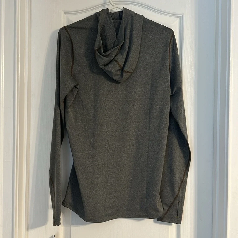 🆕 Hot Chilly’s Quarter Zip with Hood Large NWT - Picture 4 of 5